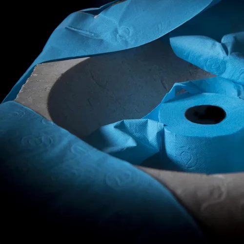 Miniatura 7 de Renova - Papel higiénico de colores perfumado, Azul