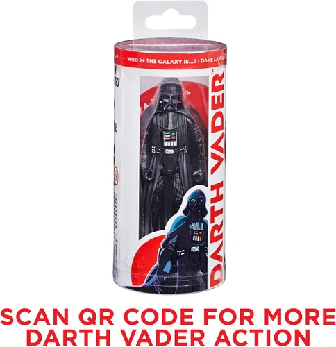 Miniatura 9 de STAR WARS Galaxy of Adventures Darth Vader Figura de acción de 3.75 pulgadas y mini cómic