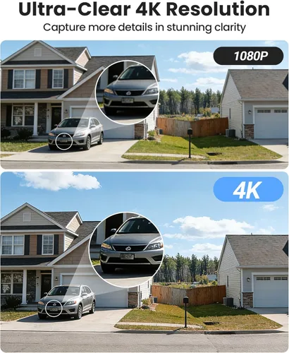 Miniatura 2 de ZOSI Sistema de cámara de seguridad PoE 4K de 16 canales, cámara IP PoE de 16 x 8MP para exteriores e interiores con detección humana, visión