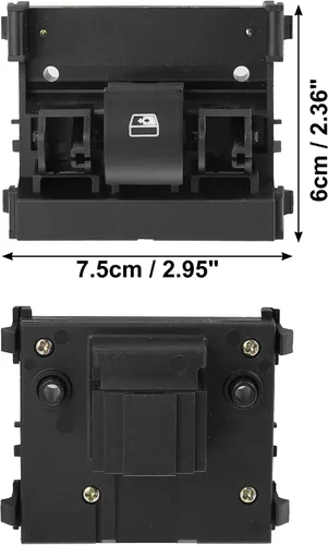 Miniatura 9 de X AUTOHAUX Interruptor de techo corredizo de consola superior de ventana trasera 9L3Z-15B691-AA para Ford F-150 2009-2017 para Ford F-250 F-350