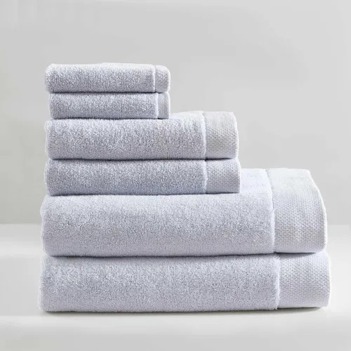 Miniatura 12 de Calvin Klein - Juego de toallas de baño, Suaves y absorbentes, Esenciales para el baño, Construcción sin torsión, Certificado Oeko-Tex