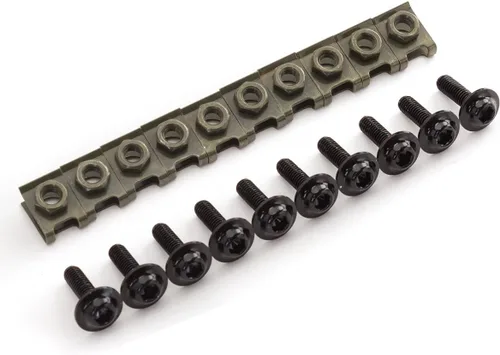 Miniatura 4 de 30 unids M6 0.236 in motocicleta carenado cuerpo tornillo tornillo spire velocidad sujetador tuerca ajuste para S1000RR CBR1000RR Ninja ZX10R