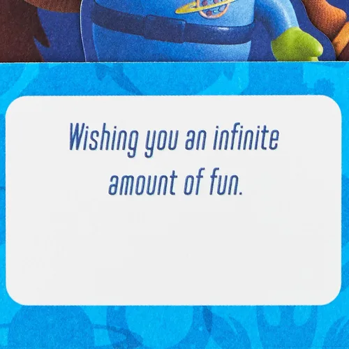 Miniatura 4 de Hallmark Paper Wonder - Tarjeta desplegable de Toy Story de Disney y Pixar para cumpleaños, primer día de escuela, felicitaciones.