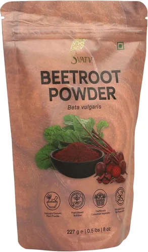 Miniatura 2 de Polvo de raíz de remolacha, refuerzo de óxido nítrico natural, superalimento en polvo para energía natural, 8.01 oz, 8 onzas, media libra