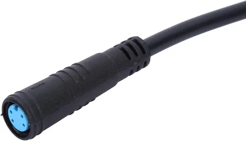 Miniatura 6 de Cable de alimentación de datos de scooter, 4.2 ft 4.17 pies 42 V caucho negro datos cable de alimentación Accesorios para Xiaomi Mijia M365 Scooter