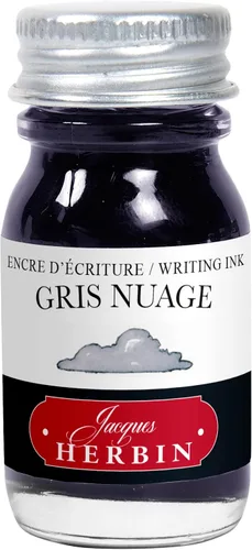 Miniatura 14 de Tinta para pluma estilográfica Herbin - 1 lata de 6 cartuchos - Larmes de Cassis