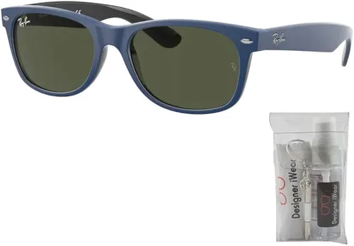 Miniatura 2 de Ray-Ban RB2132 NEW WAYFARER - Gafas de sol para hombres y mujeres paquete con kit de cuidado de gafas de cortesía de diseñador iWear