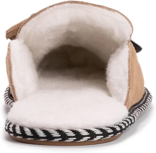 Miniatura 7 de MUK LUKS Pantuflas de cuero Cosette Mule para mujer
