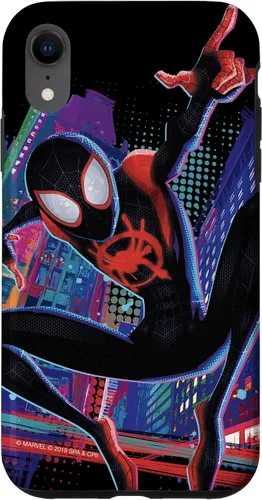Miniatura 24 de Funda para iPhone 13 Pro Max Marvel Spider-Man Into the Spider-Verse Miles Morales City