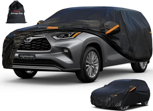 Miniatura 48 de Kayme - Cubierta completa impermeable de 7 capas para Honda Civic Sedán/Coupé (1991-2024), apta para todo clima, protección p/exteriores contra