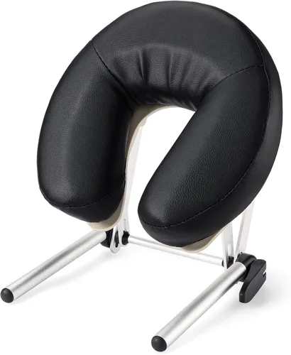Udefineit Mesa de masaje ajustable, cuna y almohada, mesa de masaje de spa, cama o silla, plataforma para reposacabezas con almohada facial, kit de