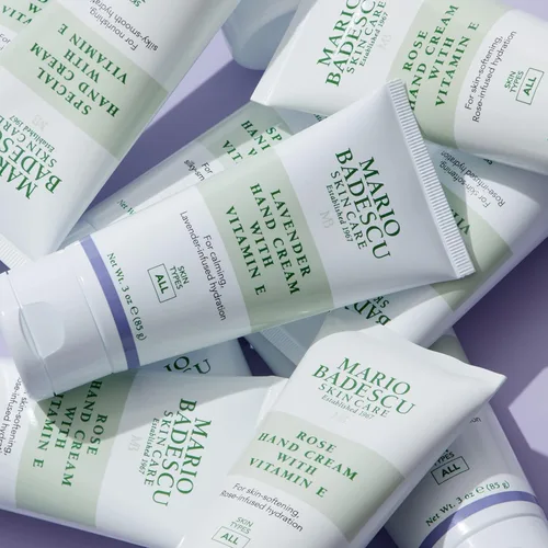 Miniatura 5 de Mario Badescu Crema de manos con vitamina E para manos secas y agrietadas, hidratante, ligera y de rápida absorción, ideal para todo