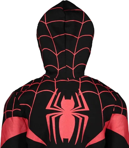 Miniatura 8 de Marvel Spider-Man Spider-Verse Venom - Sudadera con capucha y cremallera para niños pequeños y grandes