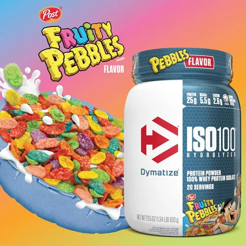 Miniatura 3 de Dymatize ISO100 Proteína hidrolizada en polvo, 100% aislado de proteína de suero, 0.88 onzas (25 g) de proteína, 0.19 onzas (5.5 g) de BCAA, sin
