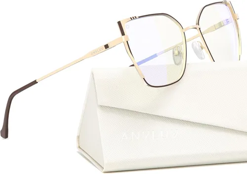 Miniatura 50 de ANYLUV Gafas de luz azul para mujeres y hombres, lentes de bloqueo de luz azul para mujer, anteojos de computadora antifatiga ocular