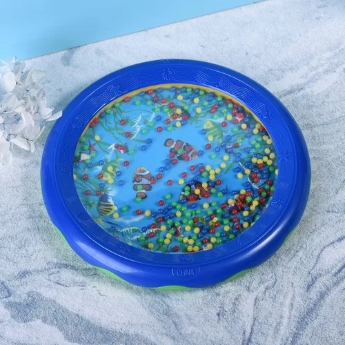Miniatura 6 de Ocean Drums Wave Bead Drums Sea Sound Drums Instrumentos musicales para niño niño bebé