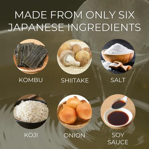 Miniatura 4 de Kawashimaya Polvo vegano Dashi 3.53 oz – Caldo de sopa de Umami japonés, a base de plantas, fabricado en Japón