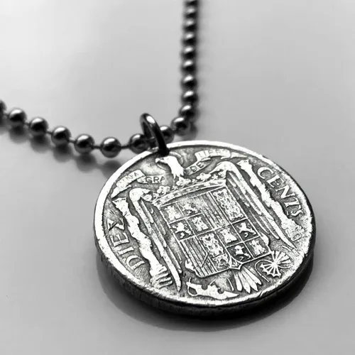 Miniatura 2 de 1940 España España 10 Cent moneda colgante escudo Español Madrid Barcelona Sevilla Granada Zaragoza Toledo Cádiz Tenerife Córdoba Valencia Málaga