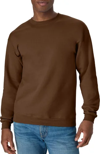 Miniatura 36 de Hanes EcoSmart - Sudadera de forro polar con cuello redondo para hombre, disponible en tallas grandes y altas, paquete de 1 o 2