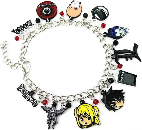 Miniatura 3 de FJKMYOYO DianViVi - Pulsera de anime de dibujos animados de horror y no la muerte, regalo para niña y mujer, Zinc, 0