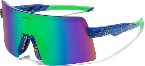 Dos tamaños para adultos y jóvenes, lentes de sol polarizados para hombres y mujeres, para deportes al aire libre, gafas de béisbol UV400, gafas de