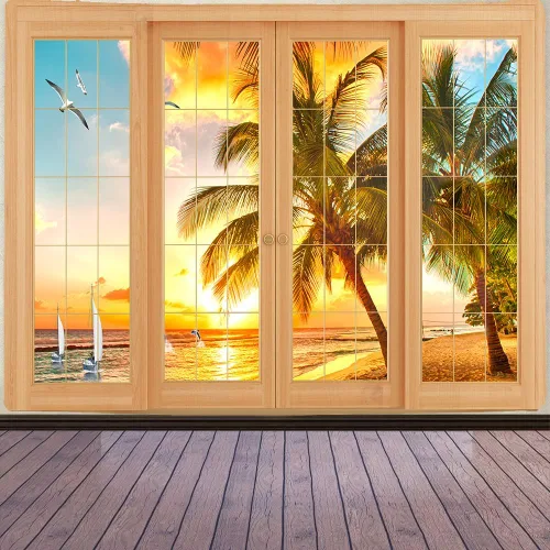 Miniatura 12 de FENDROM Tapiz de paisaje de girasoles, galaxia, luna, estrellas, paisaje, arte de pared, decoración de pared natural para dormitorio, sala de estar