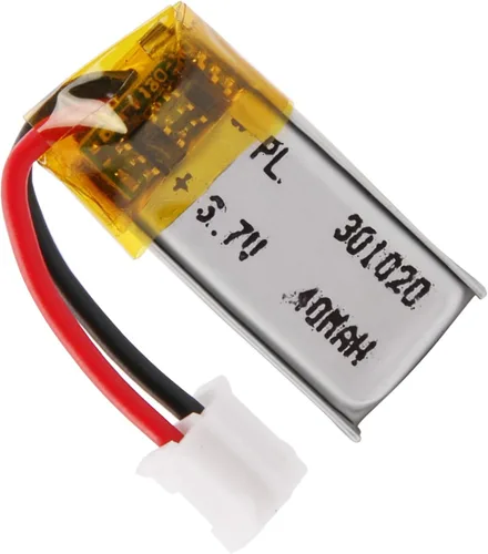 Miniatura 28 de Batería Lipo de 3.7V 1000mAh 102050 Batería recargable de polímero de litio con conector JST PH2.0.000 in para altavoz Bluetooth, GPS, reloj