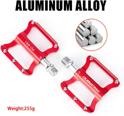 Miniatura 3 de Pedales de bicicleta de carretera/MTB Pedales de bicicleta de aleación de aluminio CNC Pedales de bicicleta 3 rodamientos sellados Cojinete sellado