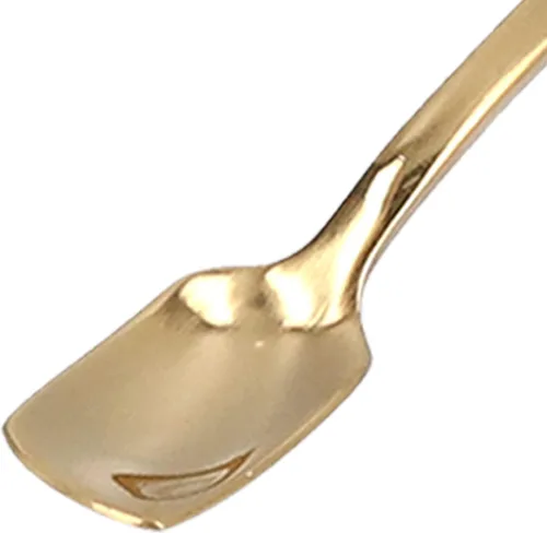 Miniatura 7 de 4 cucharas de té helado de mango largo, cuchara de café de acero inoxidable 304, cuchara de café de mango largo y tenedor con cuchara de mezcla