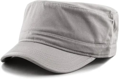 Miniatura 14 de The Hat Depot Cadet Military Army - Gorra de béisbol de algodón lavado con teñido anudado y algodón lavado básico y desgastado, gorra de algodón
