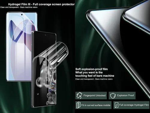 Miniatura 3 de Protector de pantalla frontal flexible para Motorola G Pure de 6.5 pulgadas 2021 Película de hidrogel 3D transparente TPU sensible al tacto