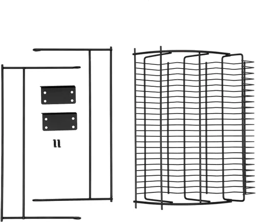 Miniatura 9 de Estante de especias desplegable de 3 niveles, soporte de almacenamiento de pasos, organizador retráctil para botellas de especias y frascos