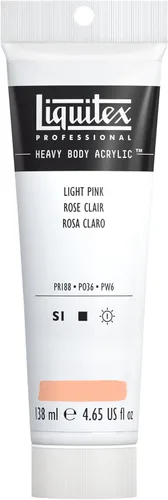 Miniatura 100 de Liquitex Pintura Acrílica Profesional de Cuerpo Pesado, Tubo de 2 oz (59ml), Rojo Fluorescente