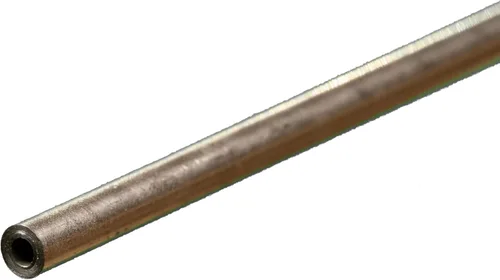 K&S Precision Metals - Tubo redondo de acero inoxidable 87111-1/8 pulgadas de diámetro exterior x calibre 22 x 12 pulgadas de largo, automotor,