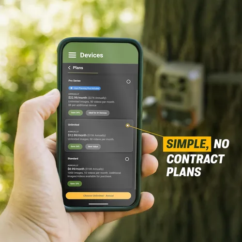 Miniatura 10 de Moultrie Edge 2 Pro Cellular Trail Camera - Auto Connect Nationwide 4G LTE - On Demand 40MP Photo - 1440P Video with HD Audio - Ai False Trigger