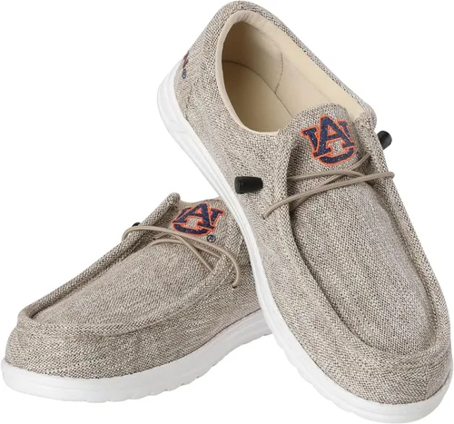 Miniatura 14 de FOCO Men's NCAA College Team Logo Lightweight Loafers Lace Up Cotton Knit Shoes