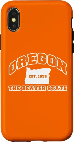 Miniatura 5 de iPhone 16 Oregon Souvenir Vacation Est 1859 The Beaver State Adults Case