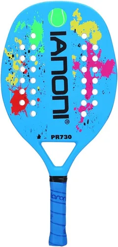 IANONI Raqueta de tenis para playa con agarradera de fibra de carbono, con espuma de memoria. PR730