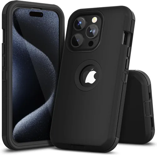 Miniatura 33 de COOYA Funda para iPhone Air de Protección Completa del Cuerpo contra Caídas, Funda Resistente a Prueba de Golpes de 3 Capas, Híbrida de Servicio
