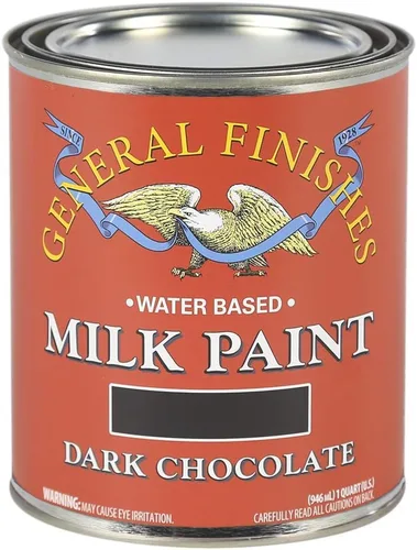 Miniatura 6 de General Finishes Pintura de leche a base de agua, 1 cuarto de galón, lino