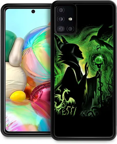 Miniatura 26 de CARLOCA Funda compatible con Samsung Galaxy S22 Ultra, diseño de dama mágica verde, ultra protección, a prueba de golpes, de silicona suave, TPU
