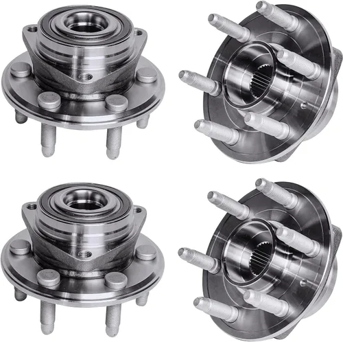 Miniatura 238 de Detroit Axle - Kit de nudillos de dirección delantera izquierda para Ford Edge Lincoln MKX 07-10, cojinete de rueda del lado del conductor, nudillo