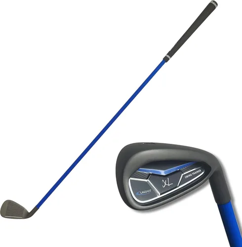 Lag Shot XL 7 Iron Swing Trainer for Taller Men – Longer, Flexible Shaft Designed for Height & Strength | Groove Tempo, Lag & Timing | Build a