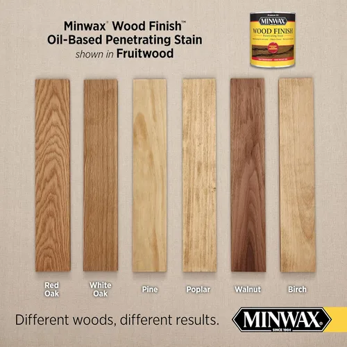 Miniatura 2 de Minwax 70010444 Acabado para madera, Fruitwood, 1 cuarto de galón