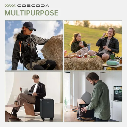 Miniatura 7 de Bolsa táctica grande para computadora portátil para hombres, bolsa militar de 17.3 pulgadas para computadora con cartera para pasaporte, bolsa