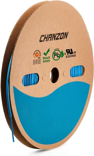 Miniatura 81 de CHANZON - Tubo termorretráctil de poliolefina de 2:1, relación 3/16" (5mm), rollo de 8 pies (2.5M de longitud total), funda transparente