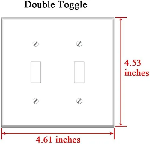 Miniatura 2 de Switch Plate Double Toggle - Nature Dogs Quimbaya Quindio Colombia