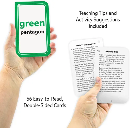Miniatura 3 de Teacher Created Resources Formas y colores tarjetas flash (EP62051)