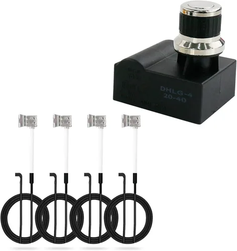 Miniatura 21 de Uniflasy 1836-13 7629 Kit de encendido para parrilla Weber Genesis 330 con control frontal (2011 - más reciente), kit de encendido para Genesis