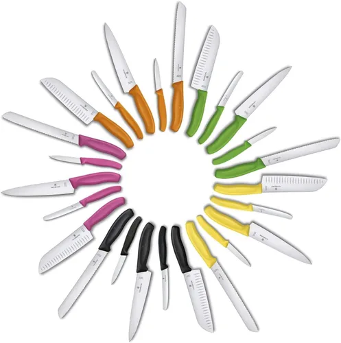 Miniatura 6 de Victorinox - 6.7736.L5 Victorinox Swiss Classic Cuchillo de pelar, 3.9 pulgadas, color rosa